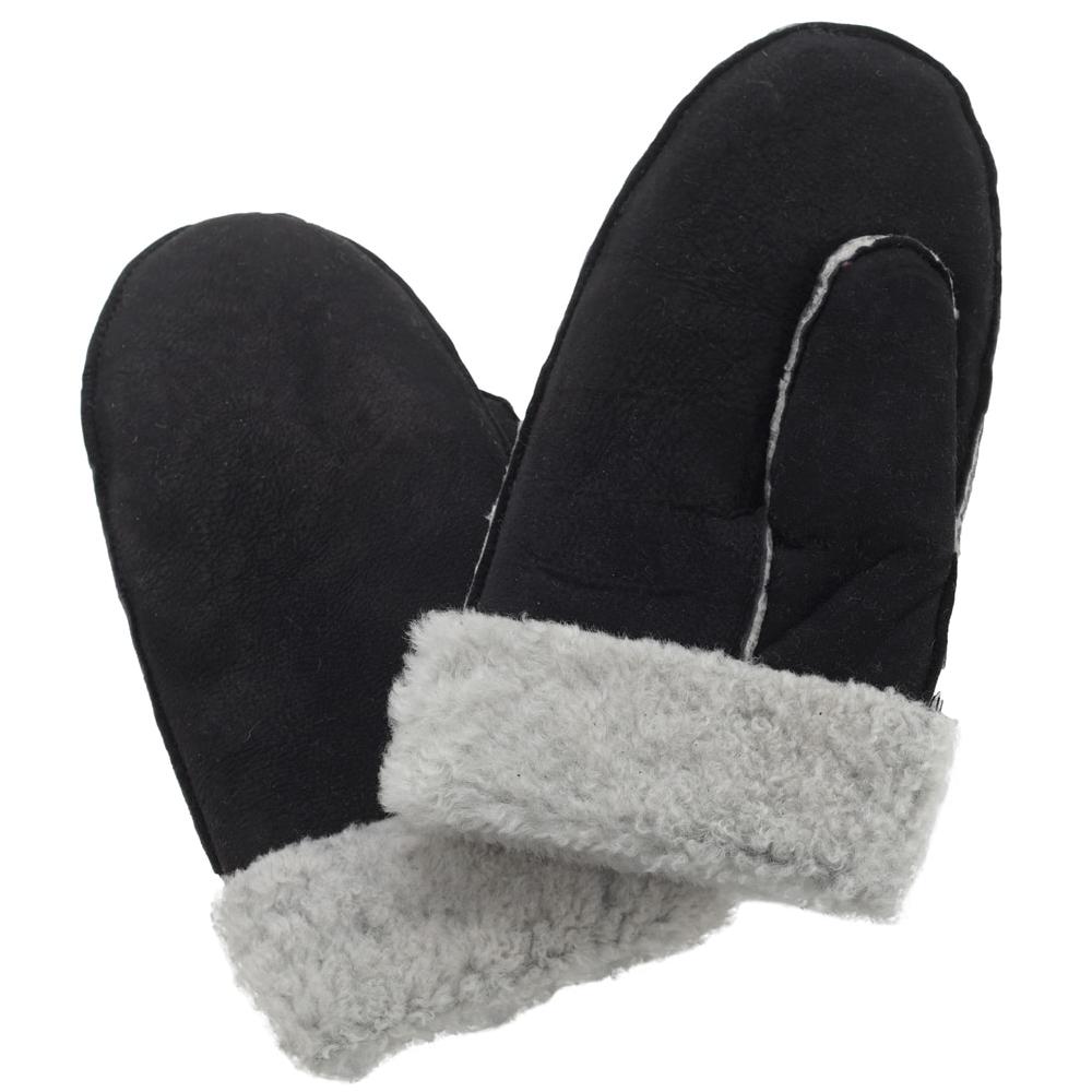 lambland Ladies Genuine Sheepskin Whole Piece Mittens
