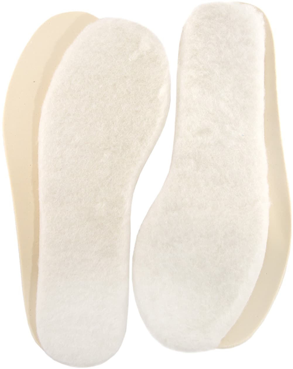 Lambland 2 Pairs Of Latex Backed Lambswool Insoles