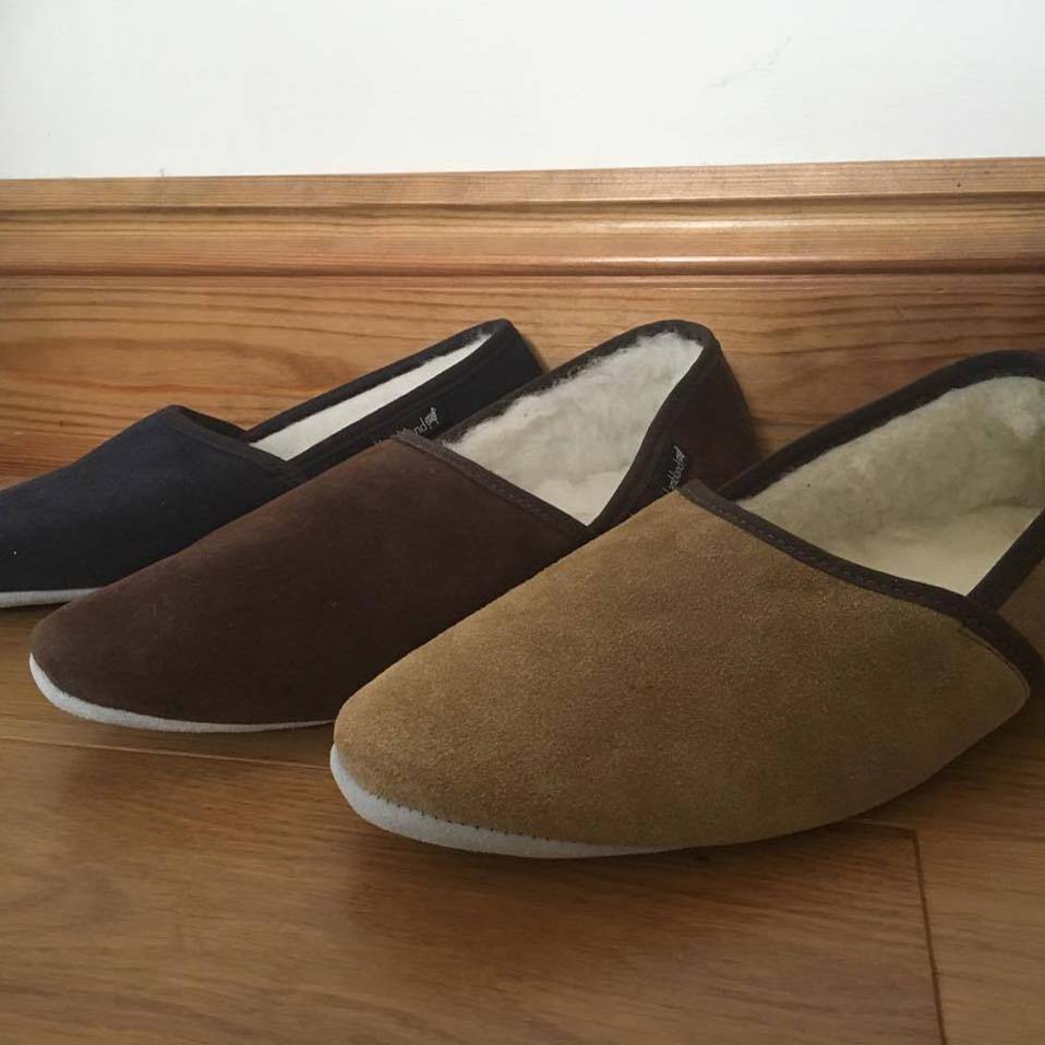 Lambland Albert – Lambswool Turn Slippers