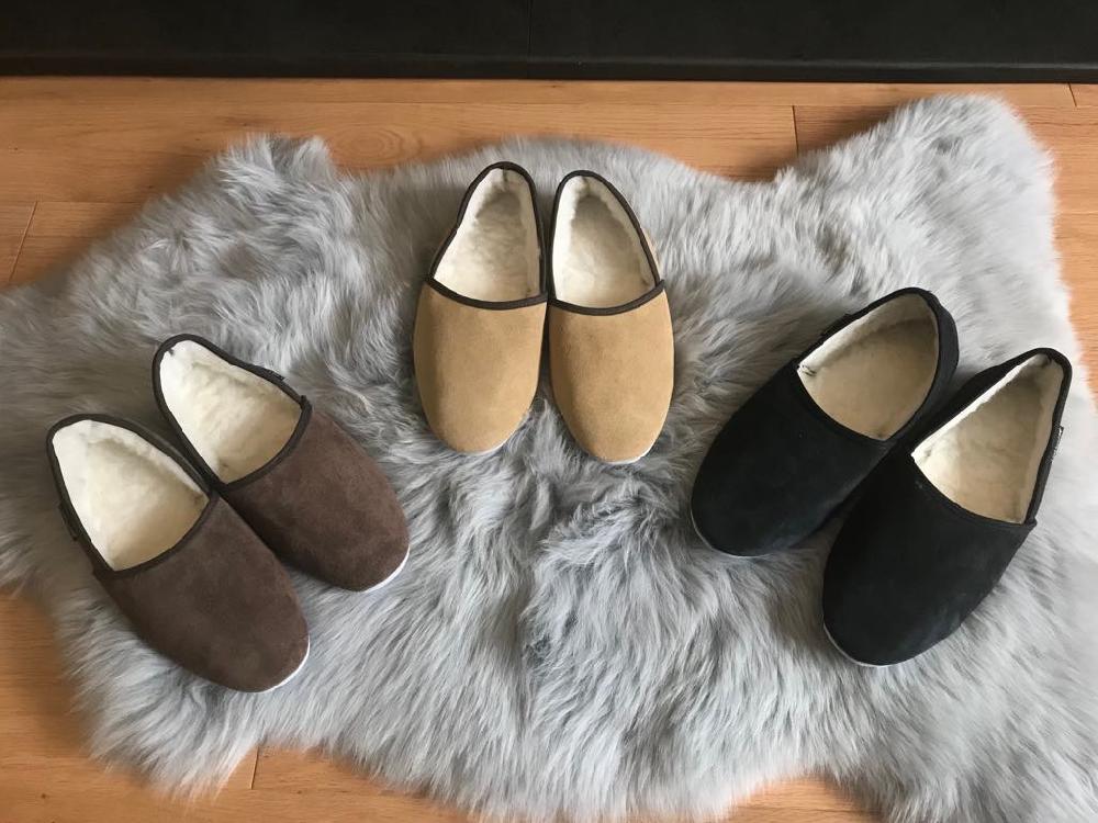 Lambland Albert – Lambswool Turn Slippers