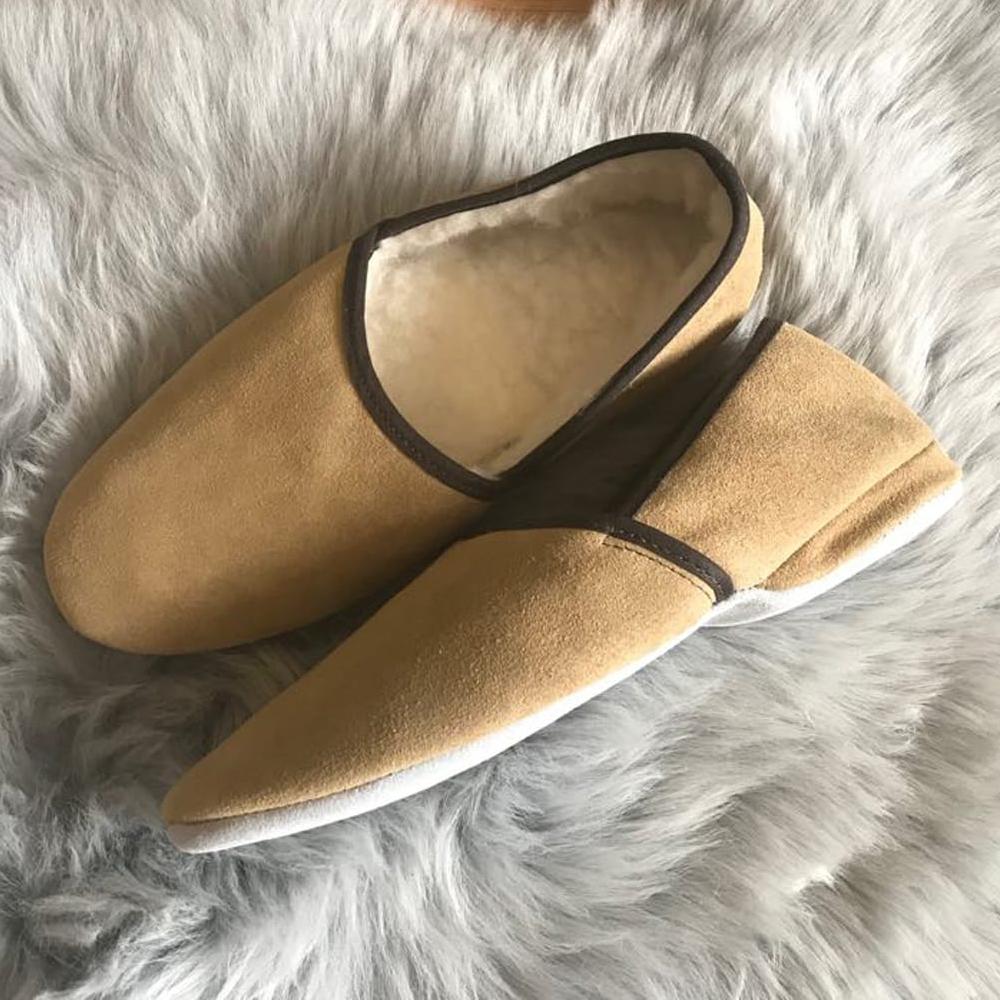 Lambland Albert – Lambswool Turn Slippers