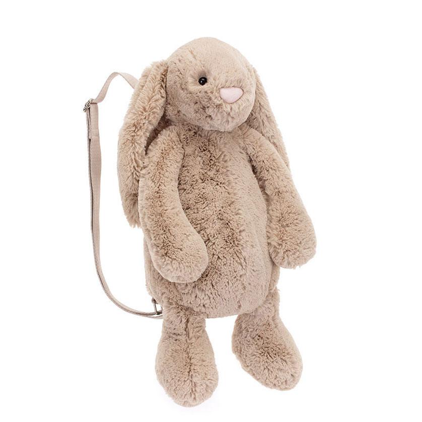lambland Bashful Bunny Beige Backpack – Jellycat