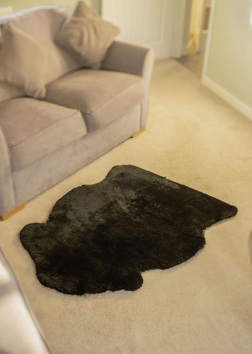 lambland Black North American Sheepskin