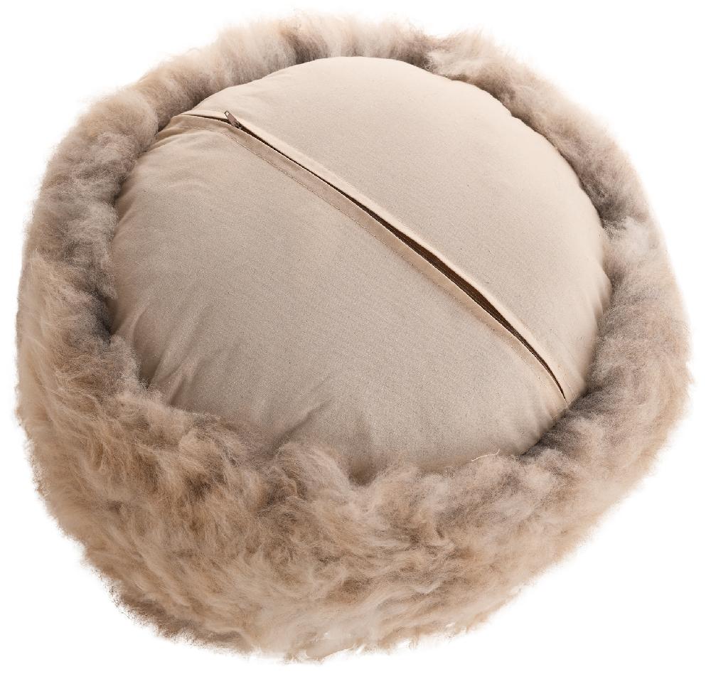 Lambland British Made Natural Sheepskin Pouffe