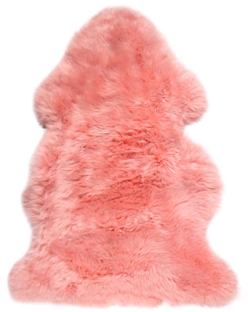 Lambland British Premium Pale Pink Sheepskin Rug