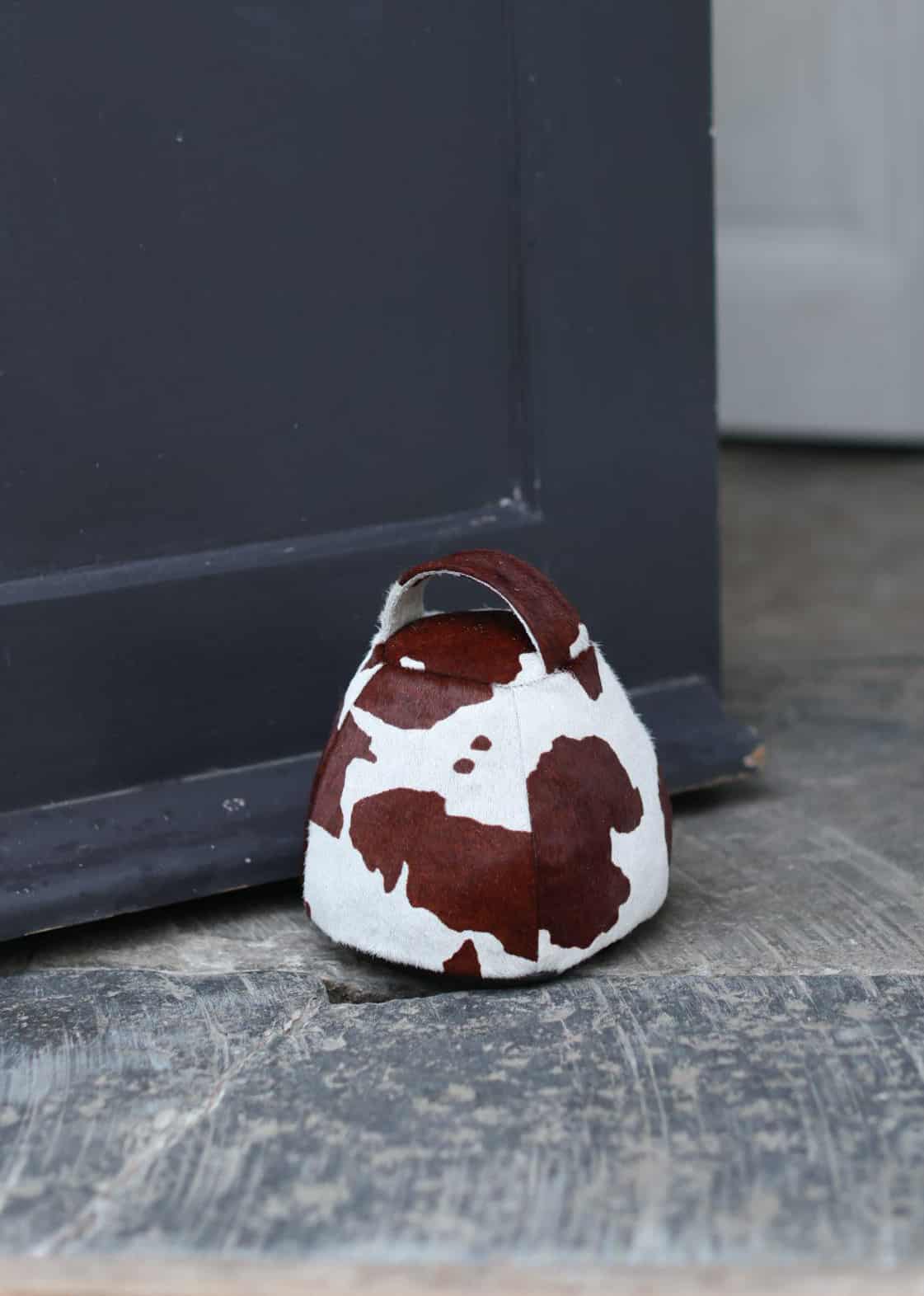 Lambland Cowhide Splash Doorstops