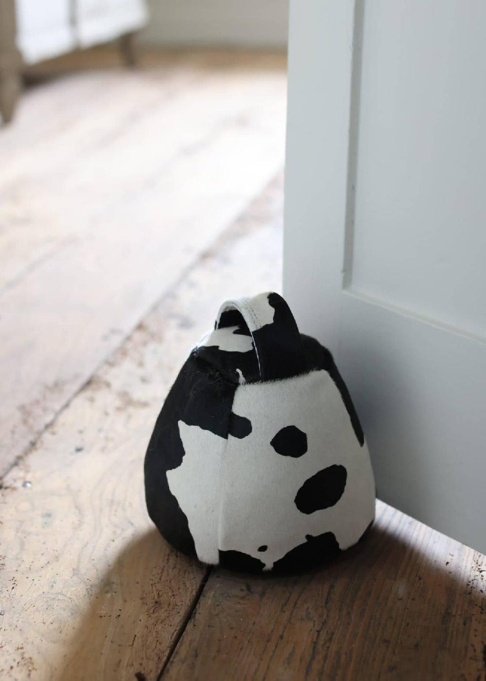 lambland Cowhide Splash Doorstops