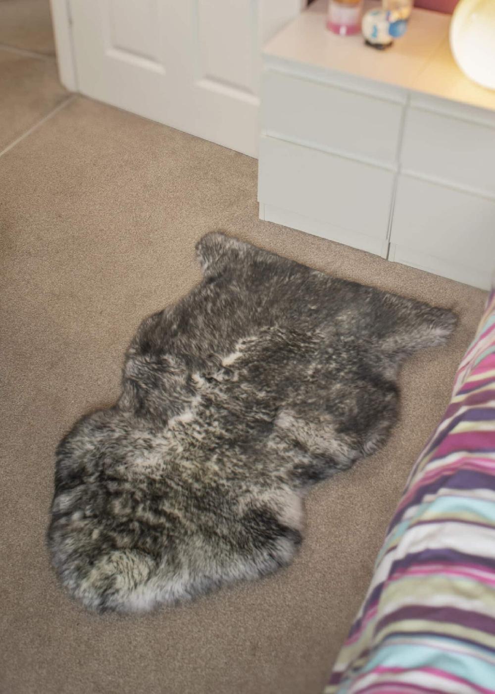 lambland Eco Tanned Luxury Grey Tipped Sheepskin