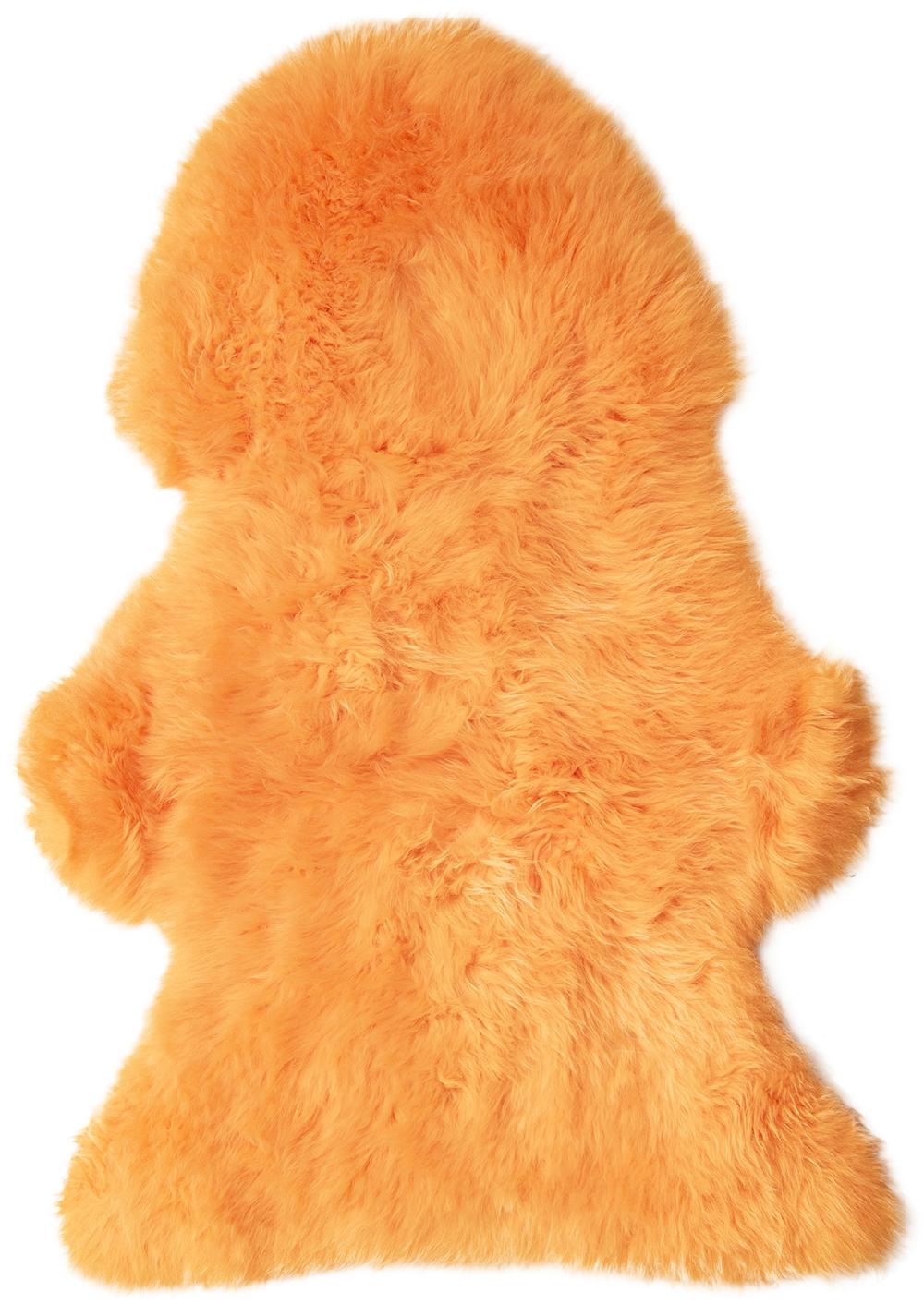 Lambland Eco Tanned Luxury Light Orange Sheepskin