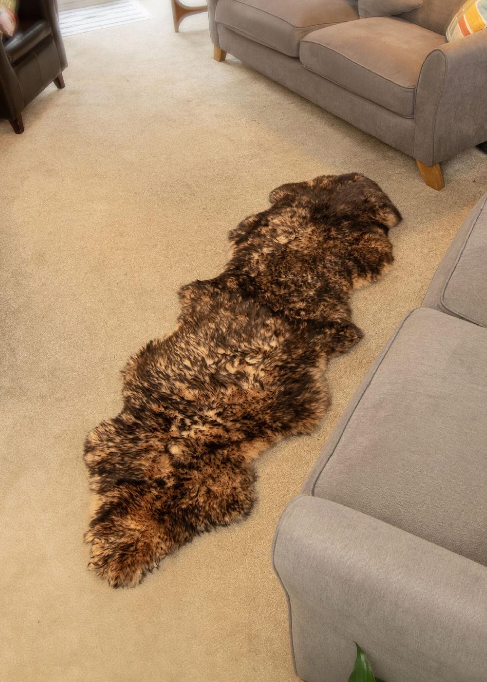 lambland Eco Tanned Luxury Light Red Fox Sheepskin