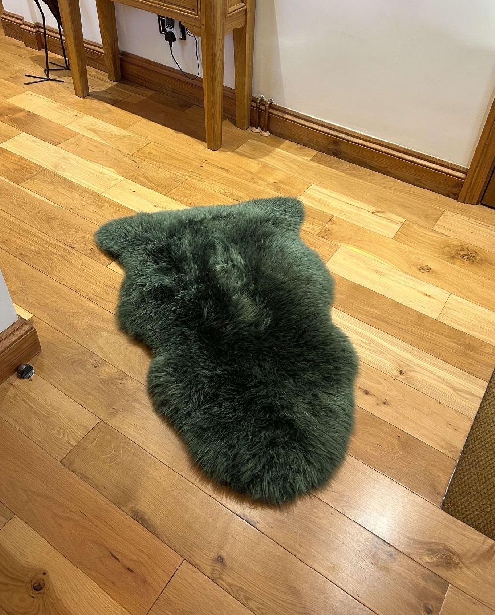 Lambland Eco Tanned Luxury Thyme Sheepskin Rug