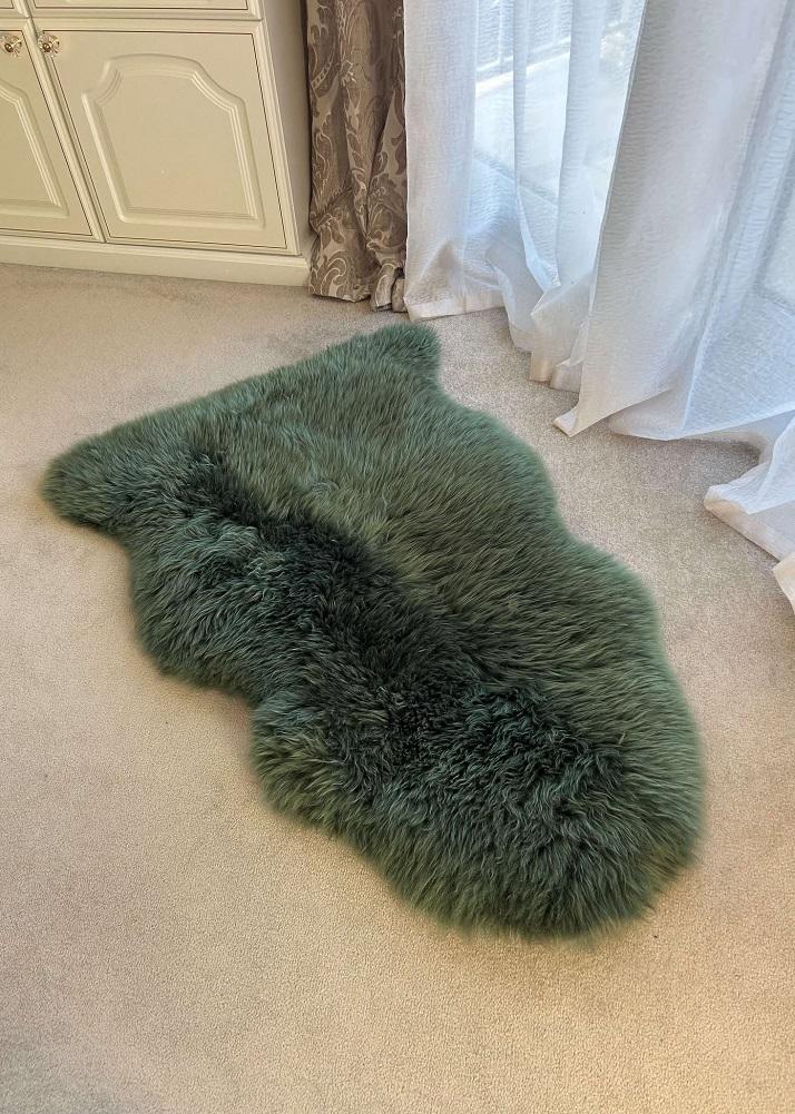 lambland Eco Tanned Luxury Thyme Sheepskin Rug