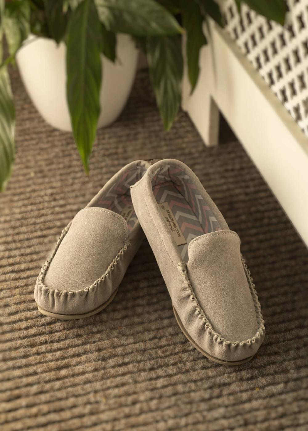 Lambland Ffion – Fabric Lined Loafers