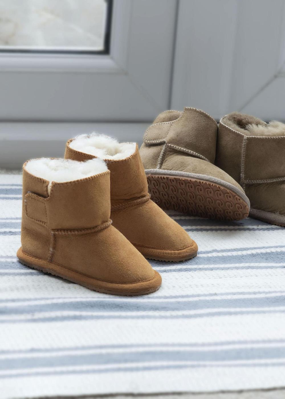 lambland Frankie – Rubber Sole Baby Boots