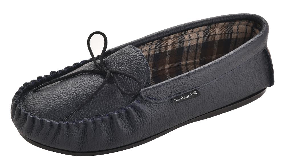 Lambland Hadley – British Leather & Fabric Moccasins