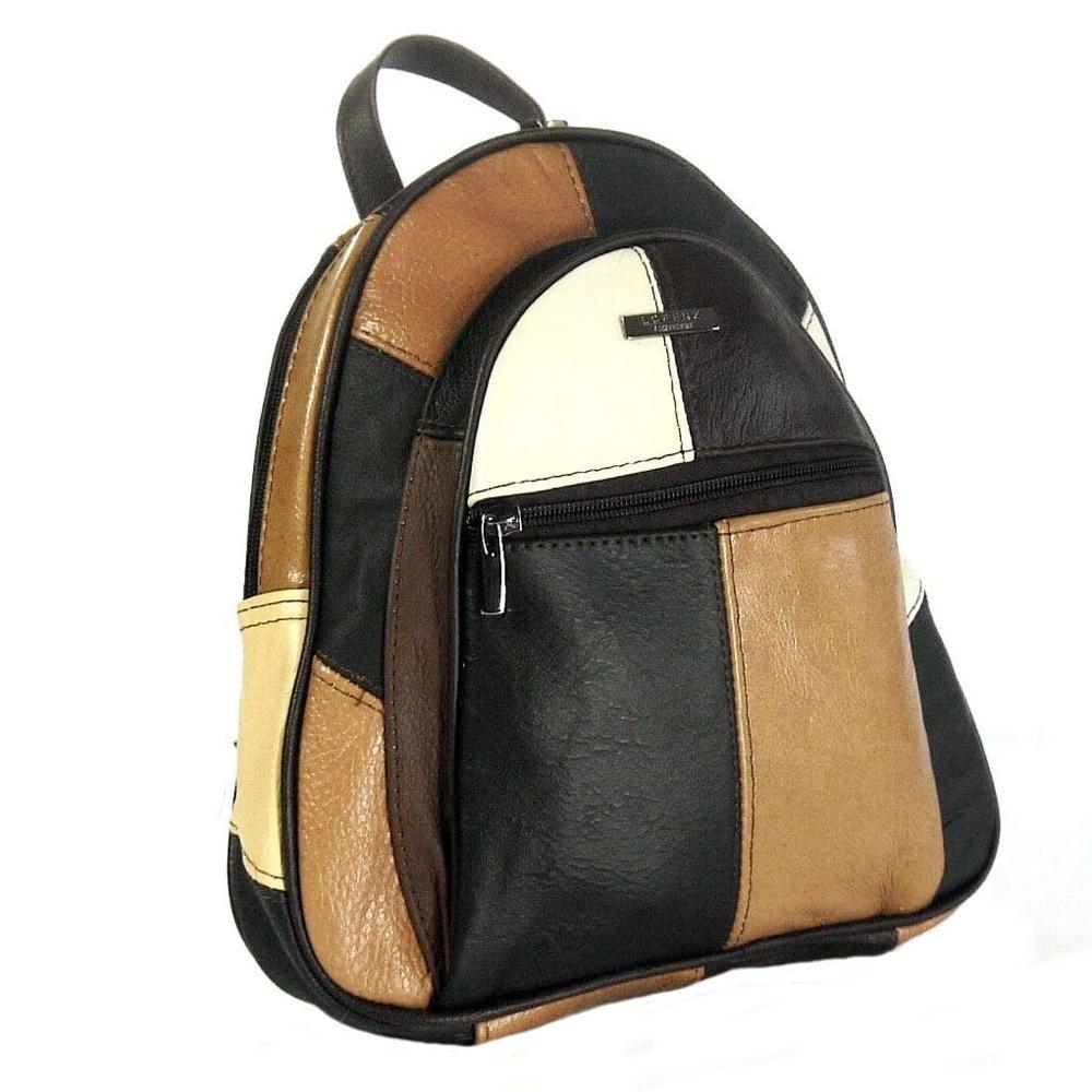 Lambland Hardy Leather Multicolour Backpack