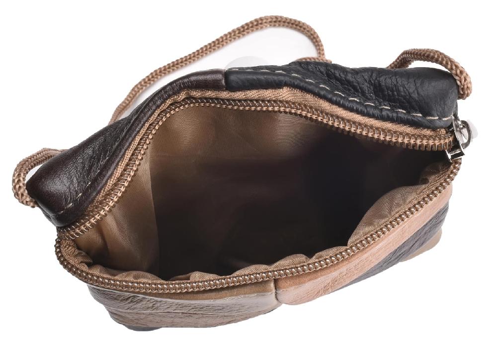 Lambland Hardy Leather Small Corded Pouch