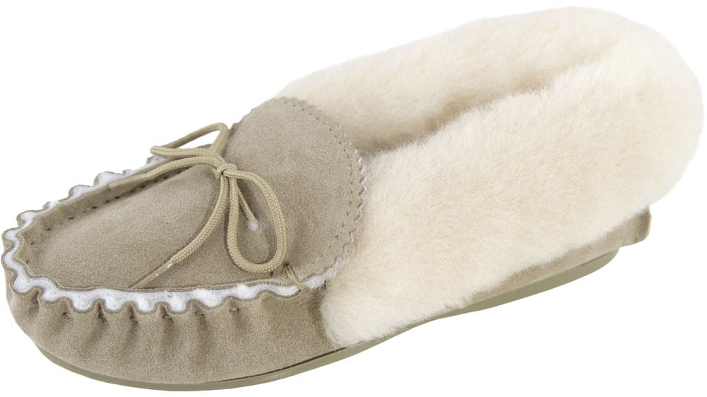 Lambland Harper – Fluffy Sheepskin Moccasins