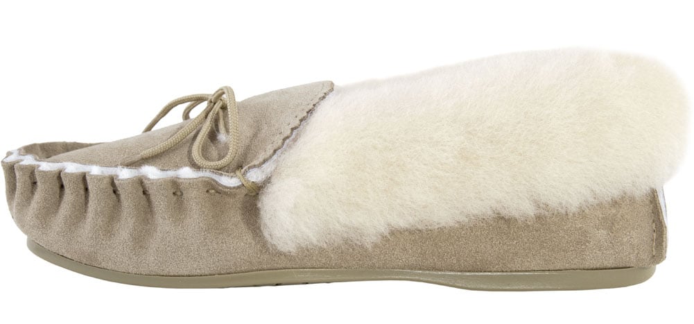 Lambland Harper – Fluffy Sheepskin Moccasins