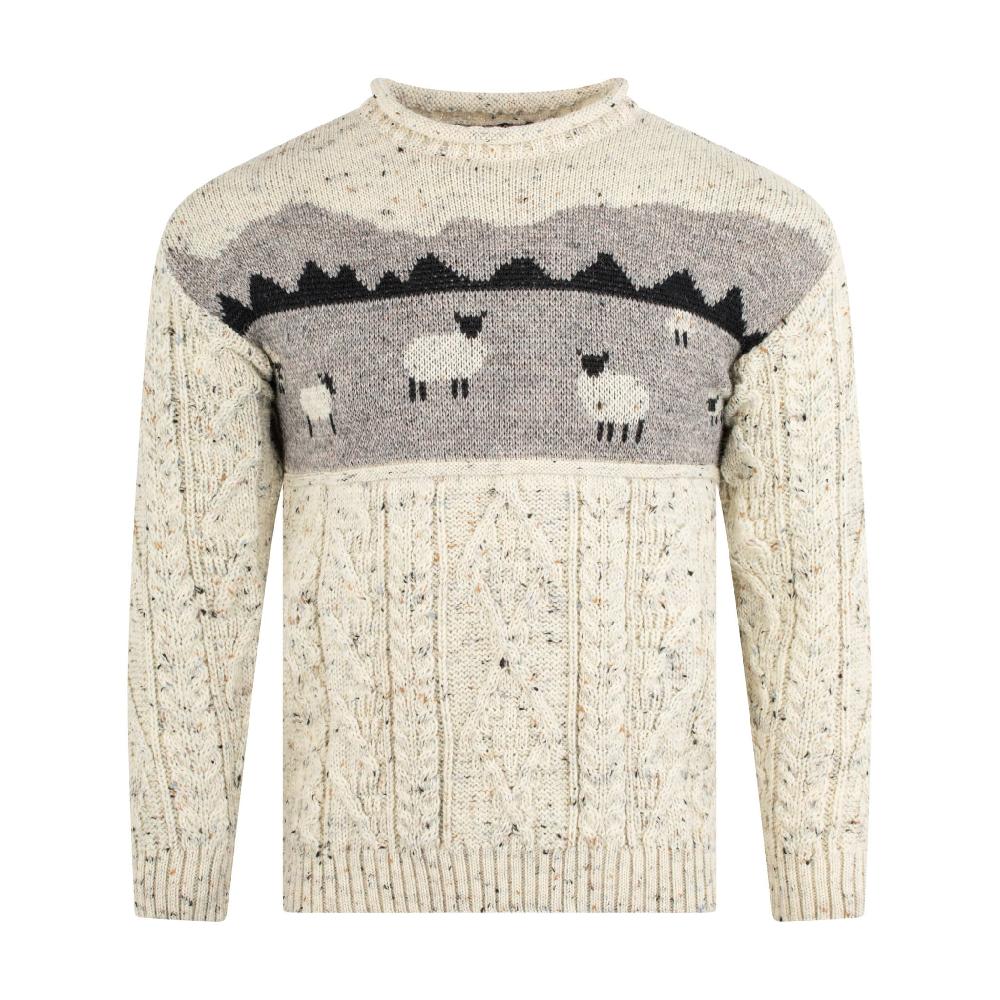 Lambland Kids’ British Wool Sheep Scene Jumper