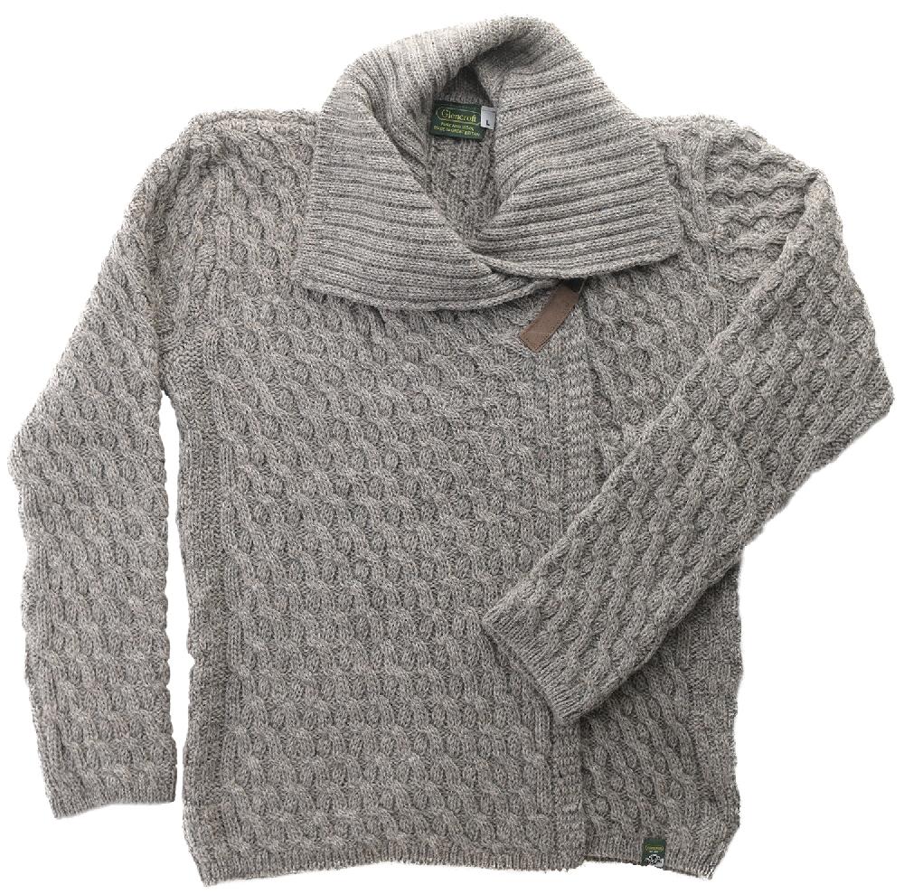 Lambland Ladies 100% Wool Cross-Over Cardigan