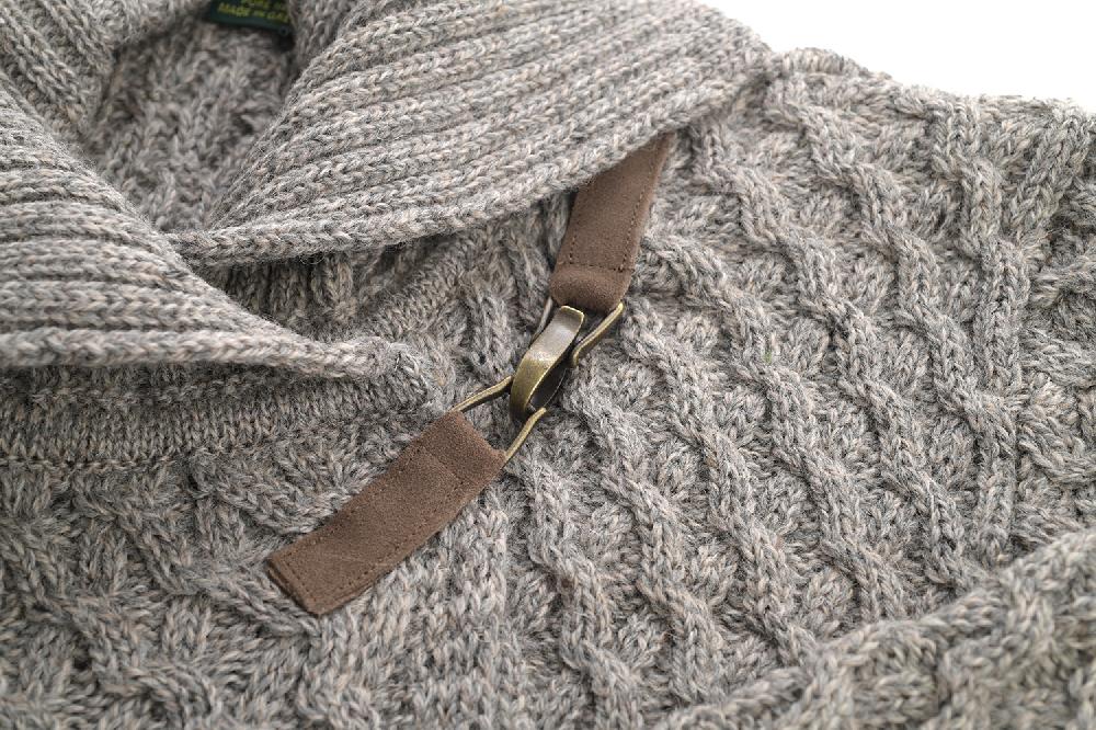 Lambland Ladies 100% Wool Cross-Over Cardigan