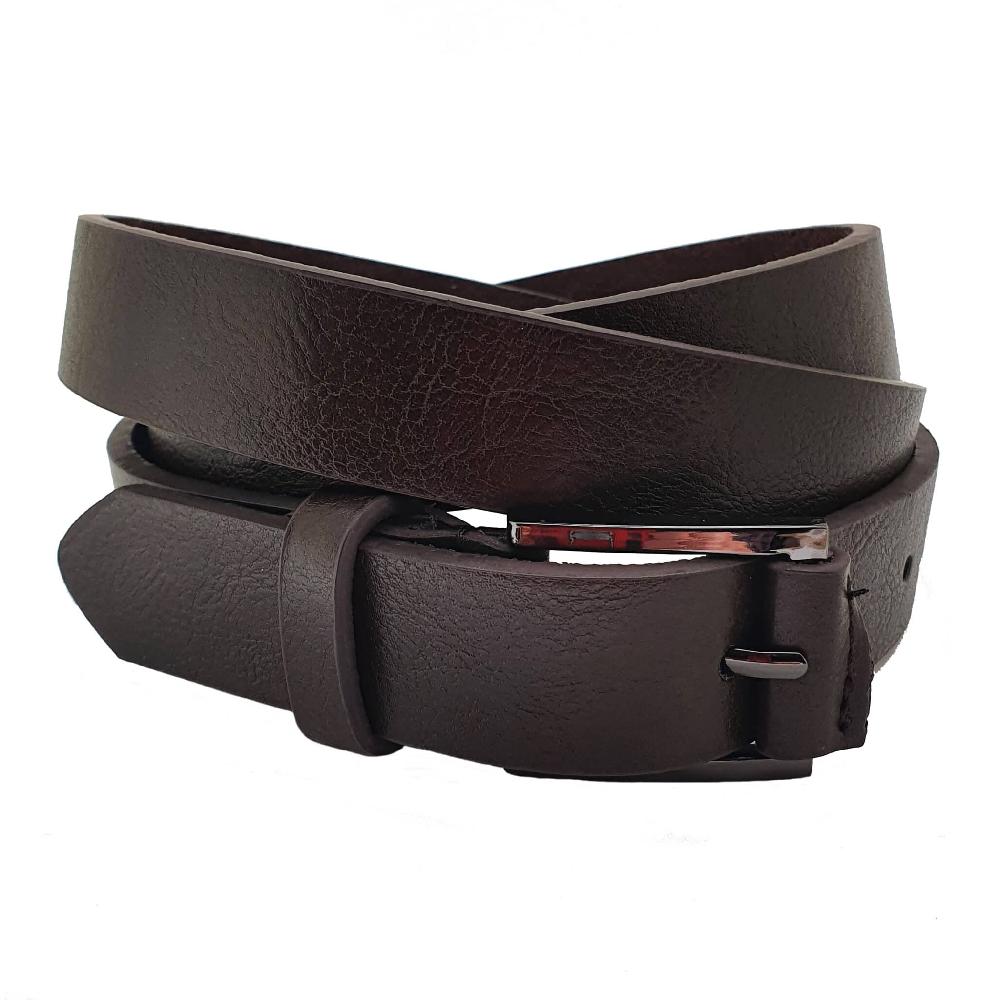 Lambland Ladies 25mm Slim Leather Lined Belt