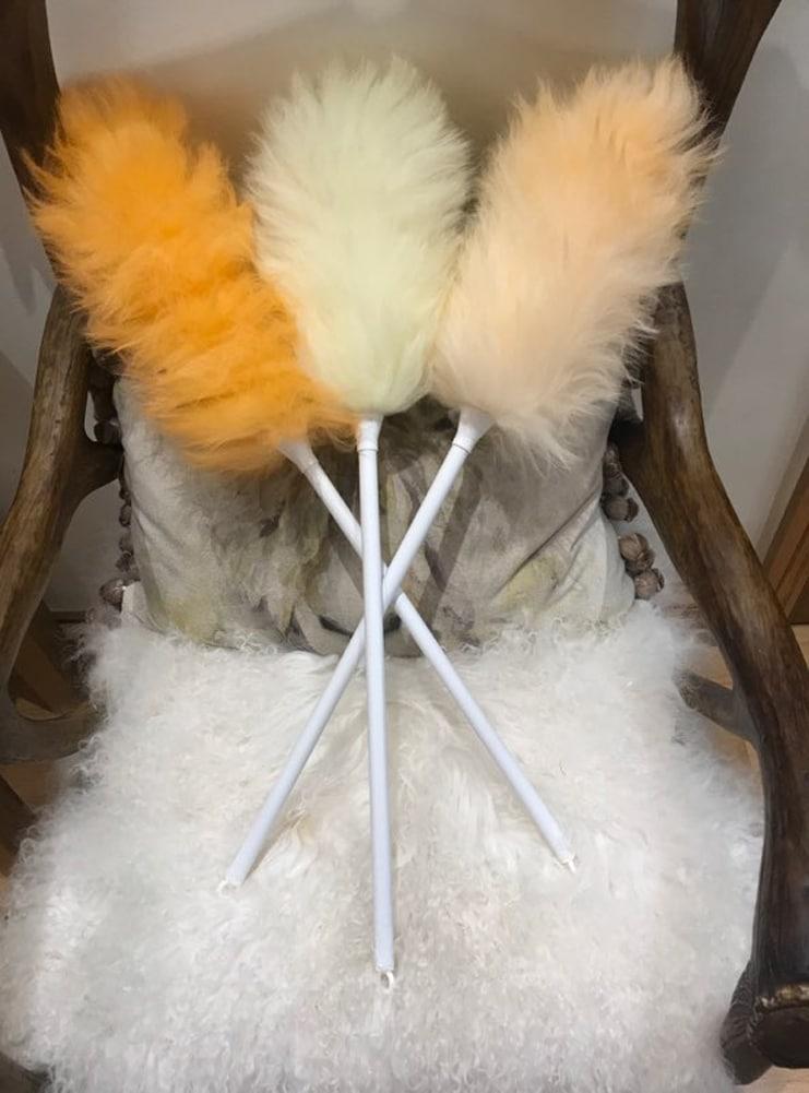 Lambland Lambswool Duster With Plastic Handle