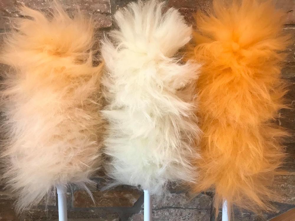 Lambland Lambswool Duster With Plastic Handle