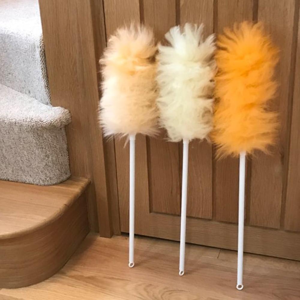 Lambland Lambswool Duster With Plastic Handle