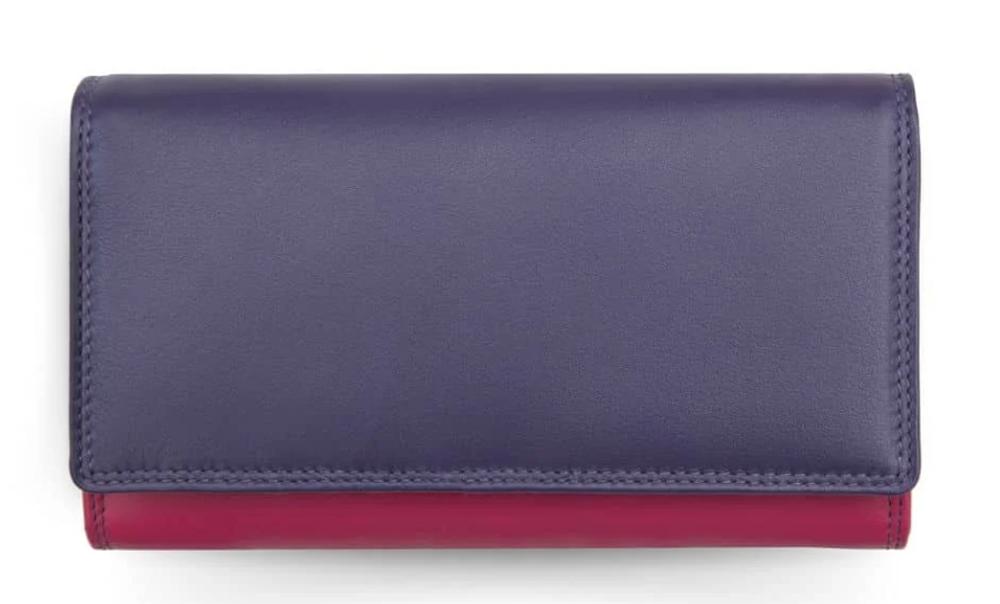 Lambland Large Premium Leather Multi Tone Wallet