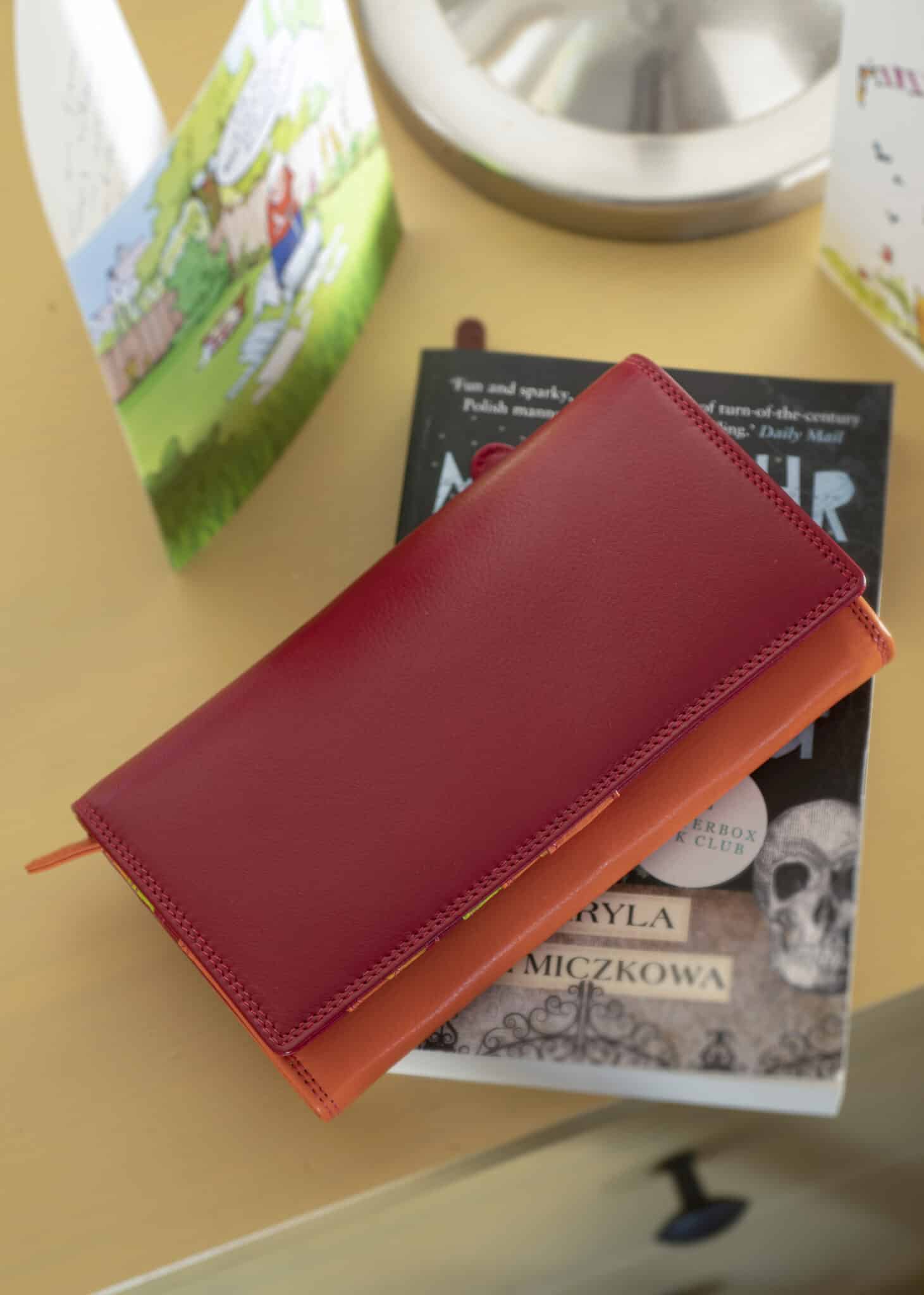 lambland Large Premium Leather Multi Tone Wallet