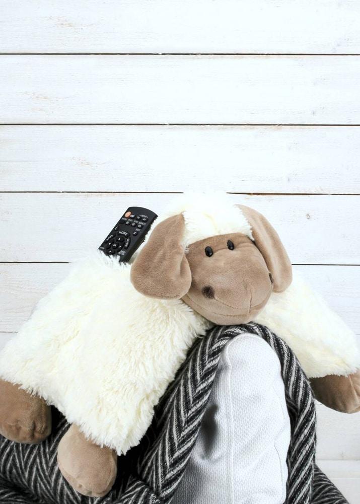 lambland Large Super Soft Sheepy Sofa Tidy