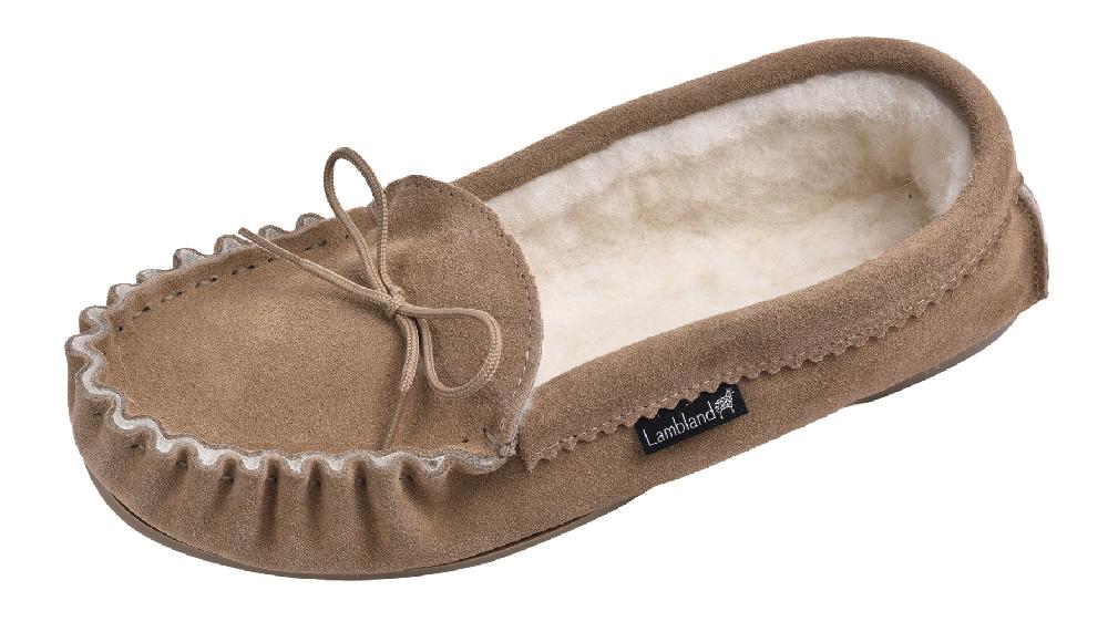 Lambland Leslie – British Suede & Wool Moccasins