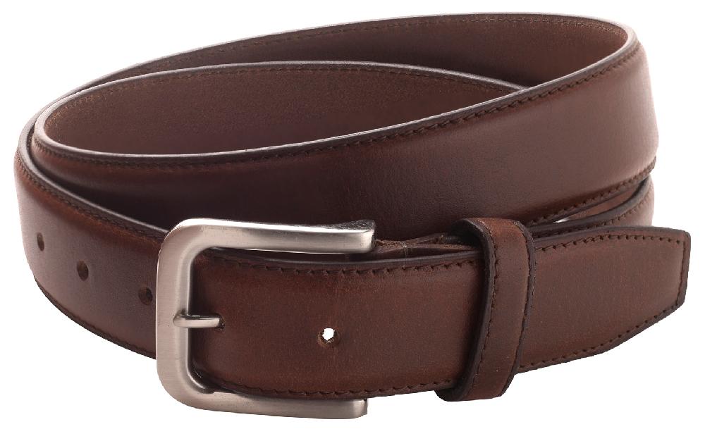Lambland Men’s Luxury Leather Stitched Belt