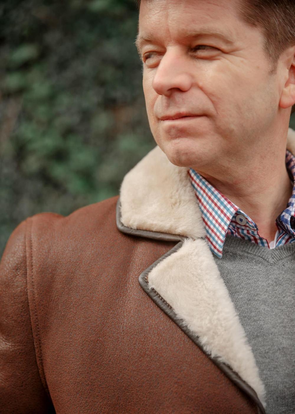 Lambland Men’s Luxury Sheepskin Coat