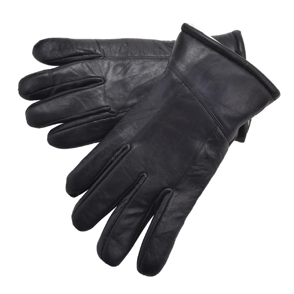 Lambland Men’s Sheepskin Lined Leather Gloves