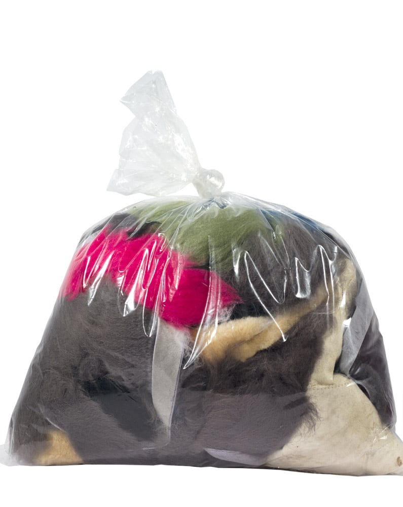 Lambland Mixed Colour 100% Sheepskin Offcuts