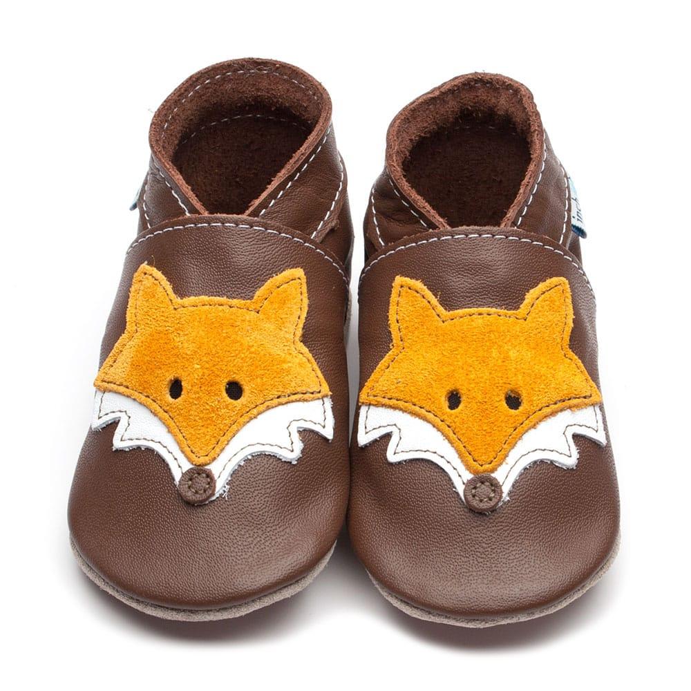 Lambland Mr Fox Leather Baby Shoes