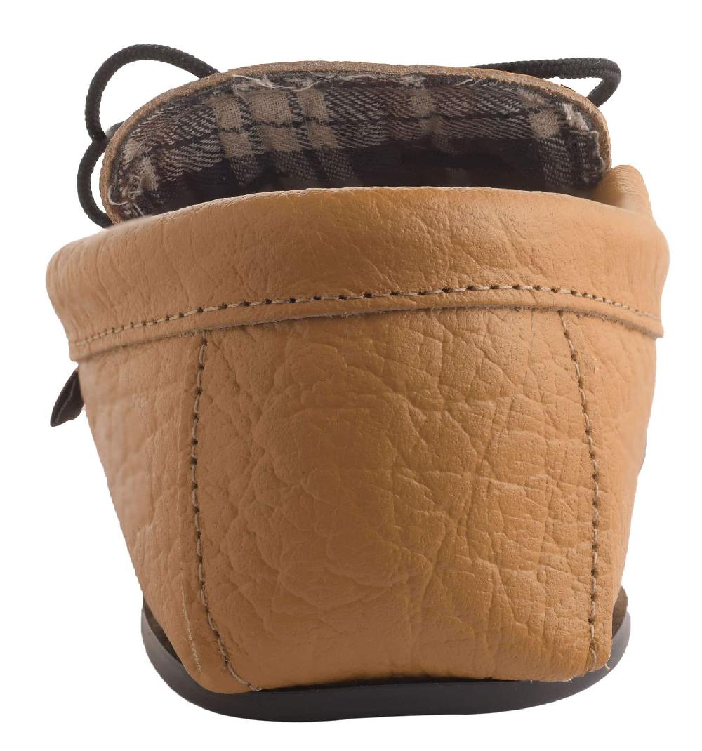 Lambland Oscar – Fabric Lined Leather Moccasins