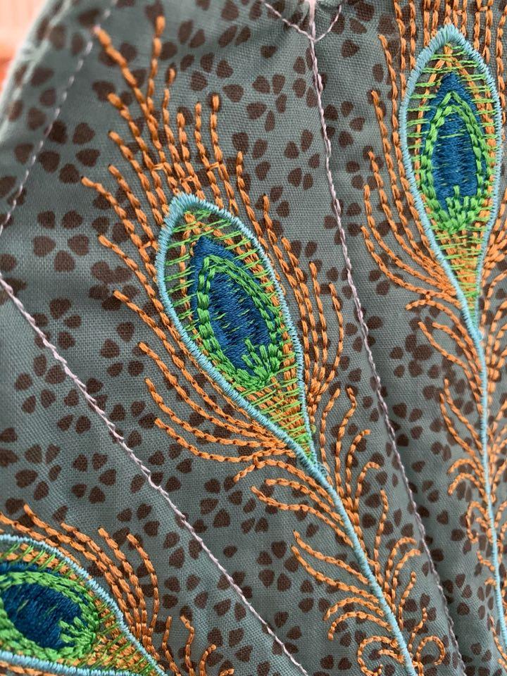 Lambland Peacock Doorstop