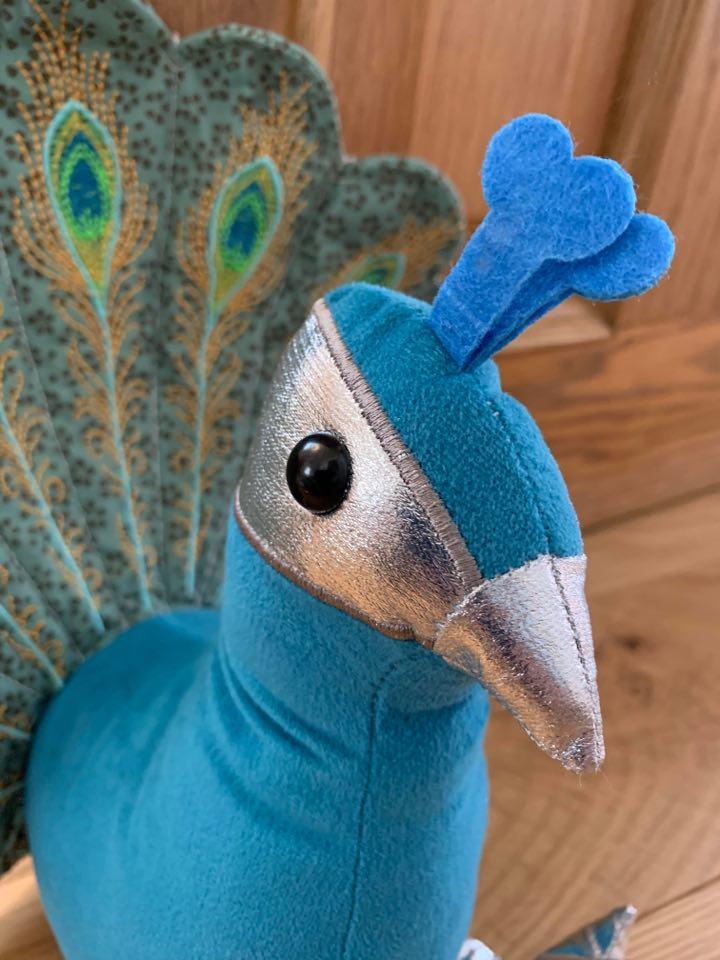 Lambland Peacock Doorstop