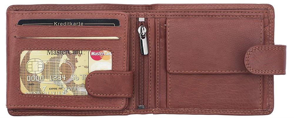Lambland Premium Leather Organiser Flip Out Wallet