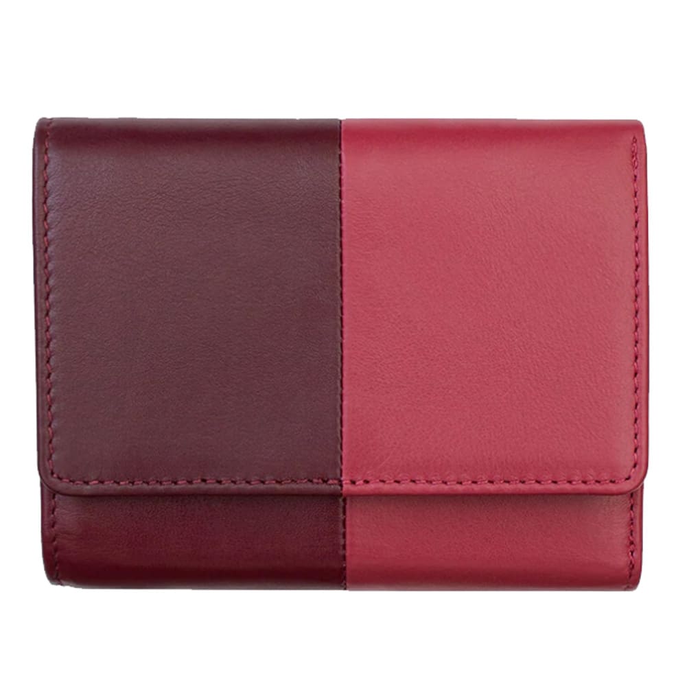 Lambland Premium Two Tone Leather Tri-fold Wallet