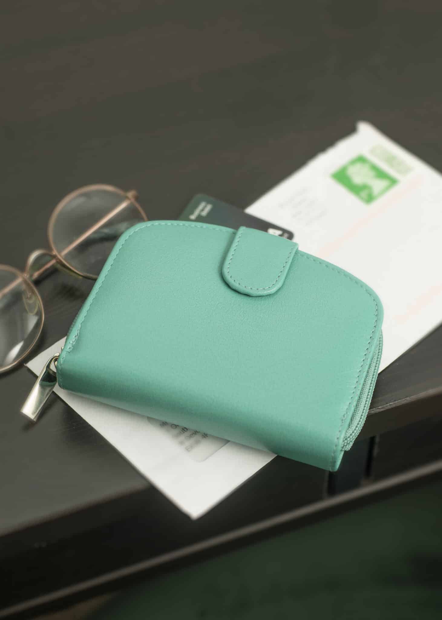 lambland Real Leather Rounded Soft Wallet