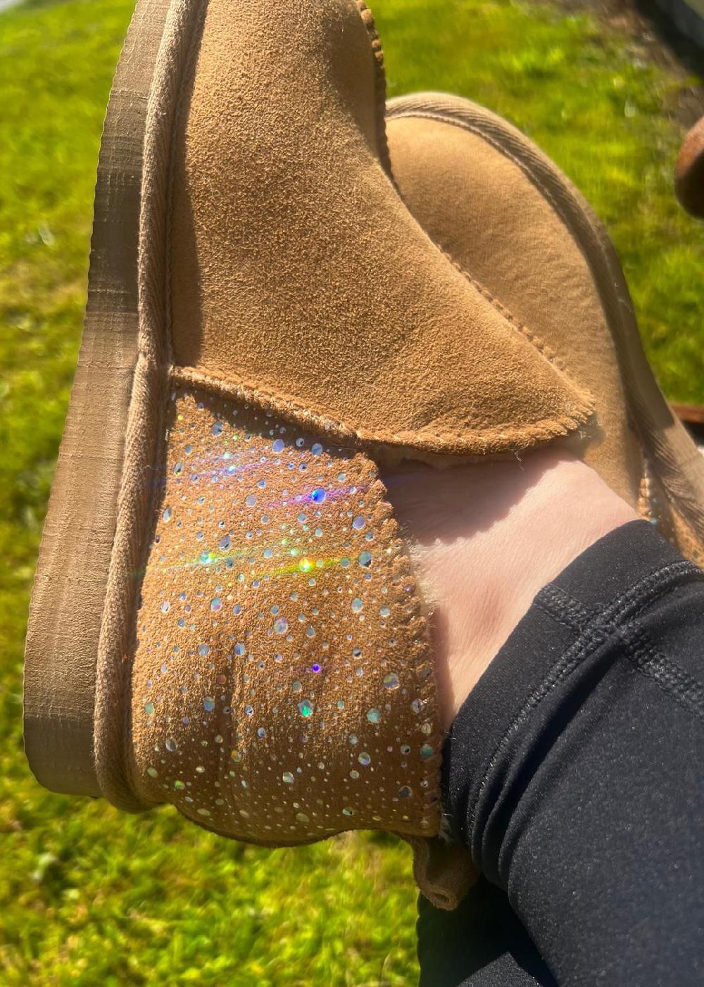 Lambland Rhianna – Sheepskin Bootie With Sparkle