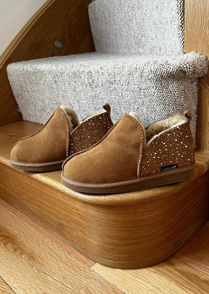 lambland Rhianna – Sheepskin Bootie with Sparkle