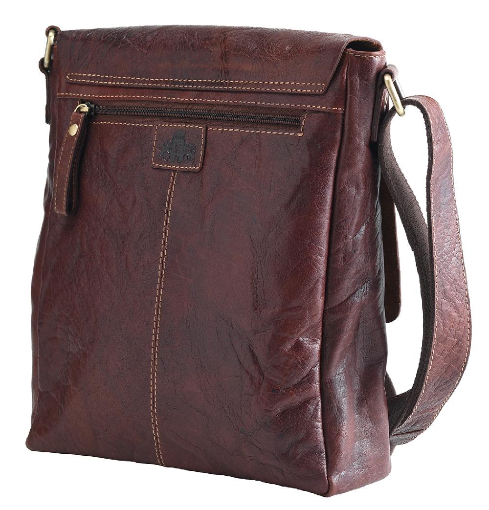 Lambland Rowallan Vintage Leather Messenger Bag