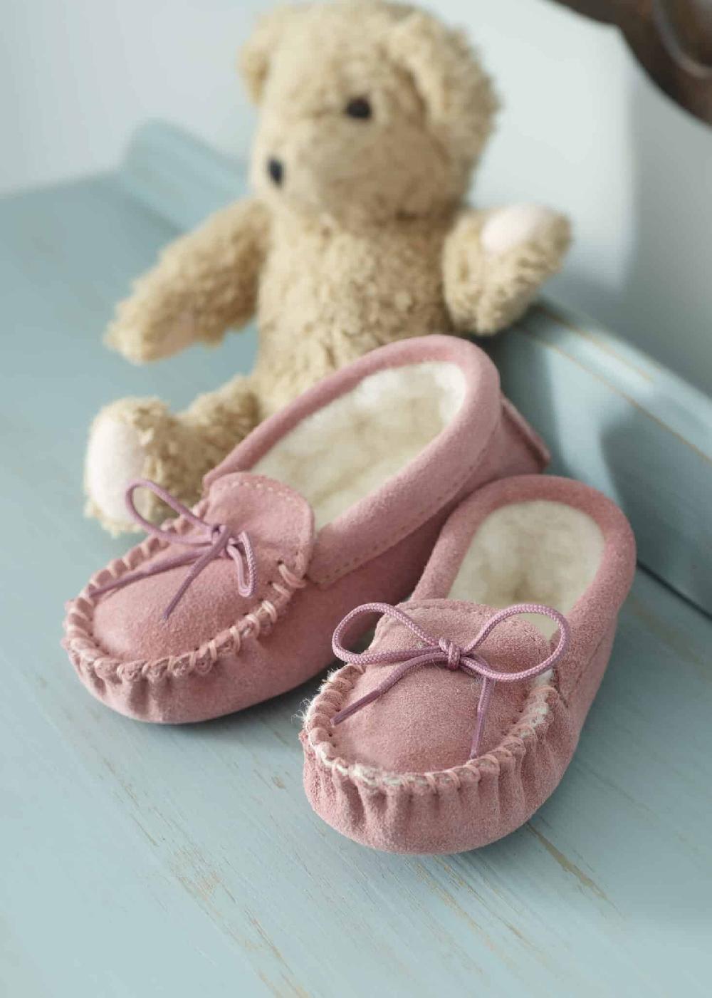 Lambland Rowan – Kids’ Moccasins