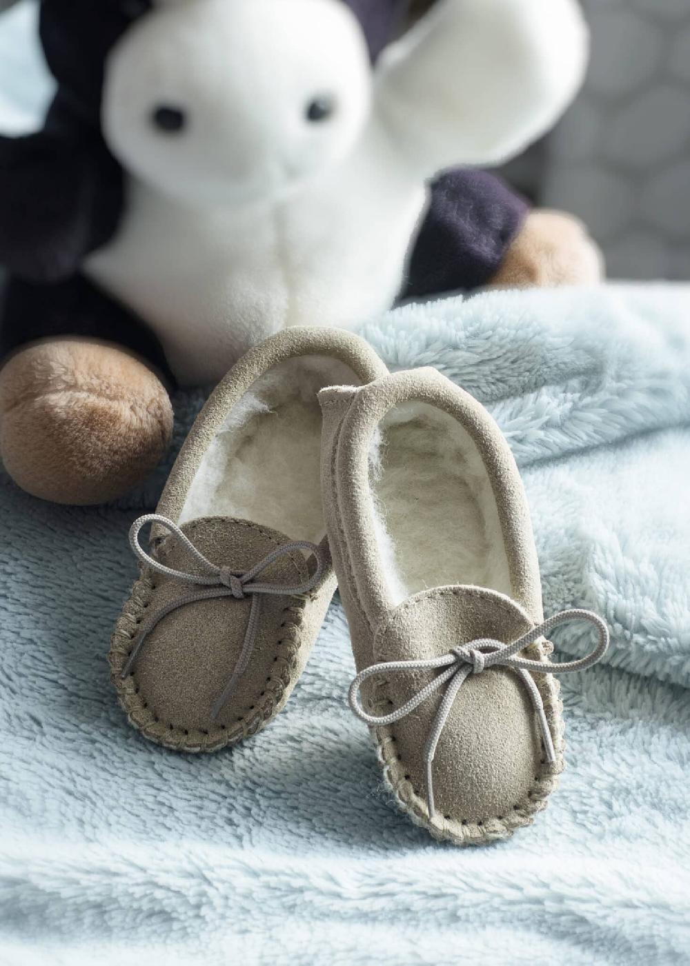 lambland Rowan – Kids’ Moccasins